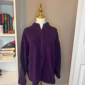 lululemon athletica dramatic magenta Half-Zip Sweater